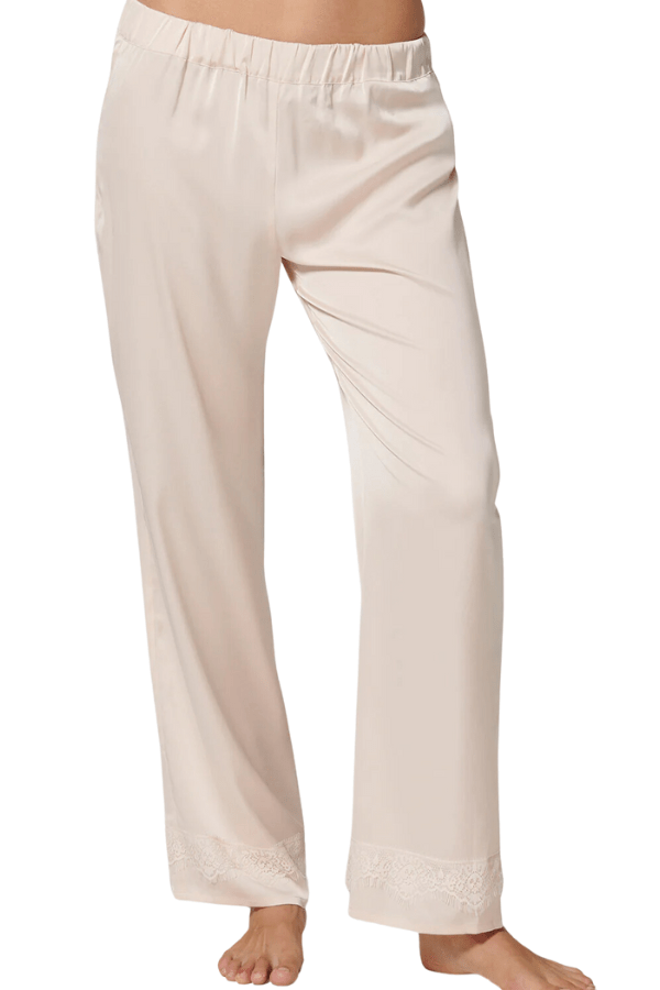 Simone Perele Pants Sakura Pink / XS Satin Secrets Pant  - Cream