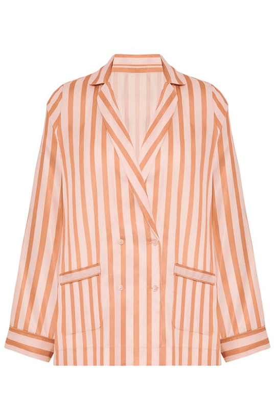 Caprice Long-Sleeved Shirt - Peach