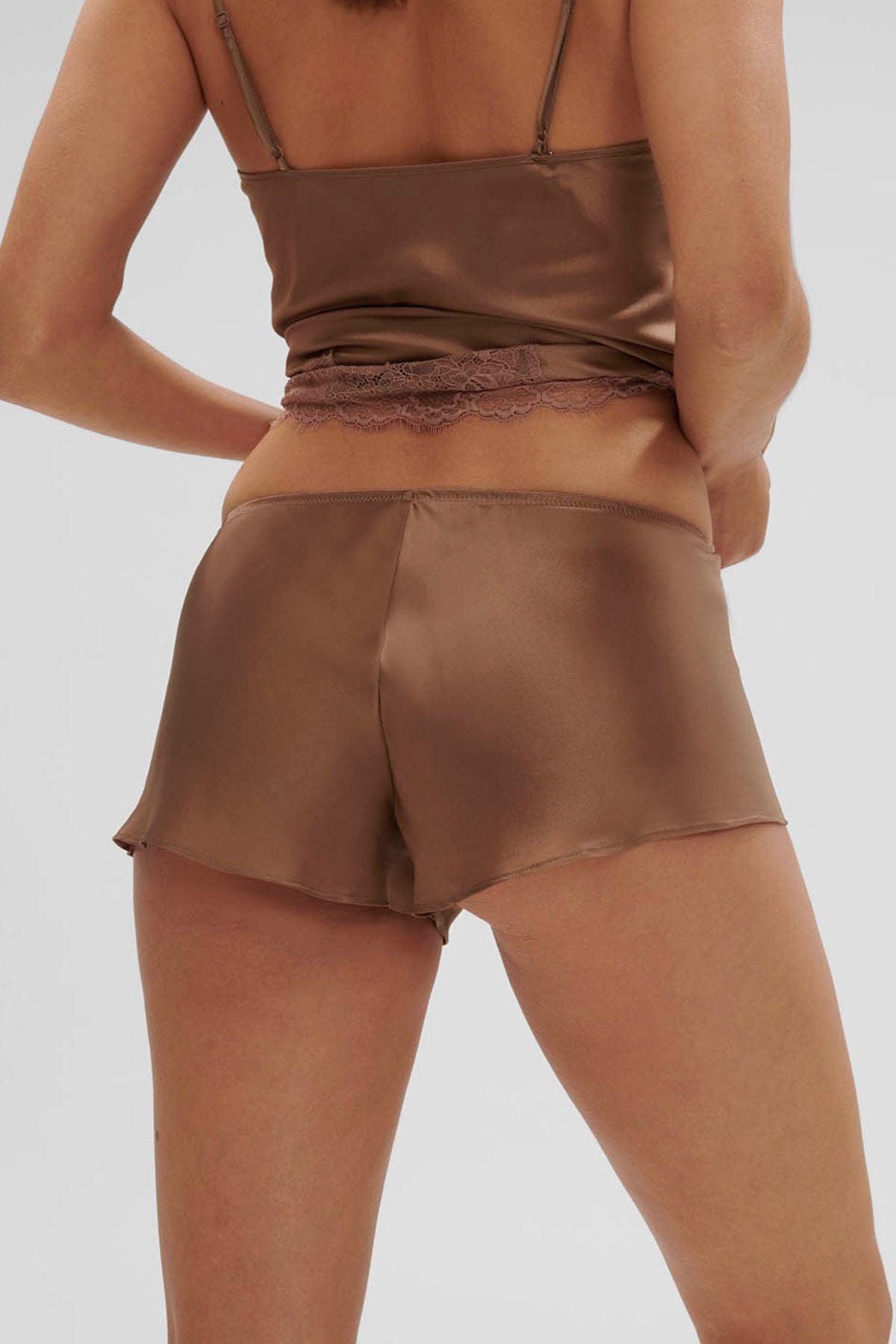 Simone Perele Short Dream Silk Short - Light Brown