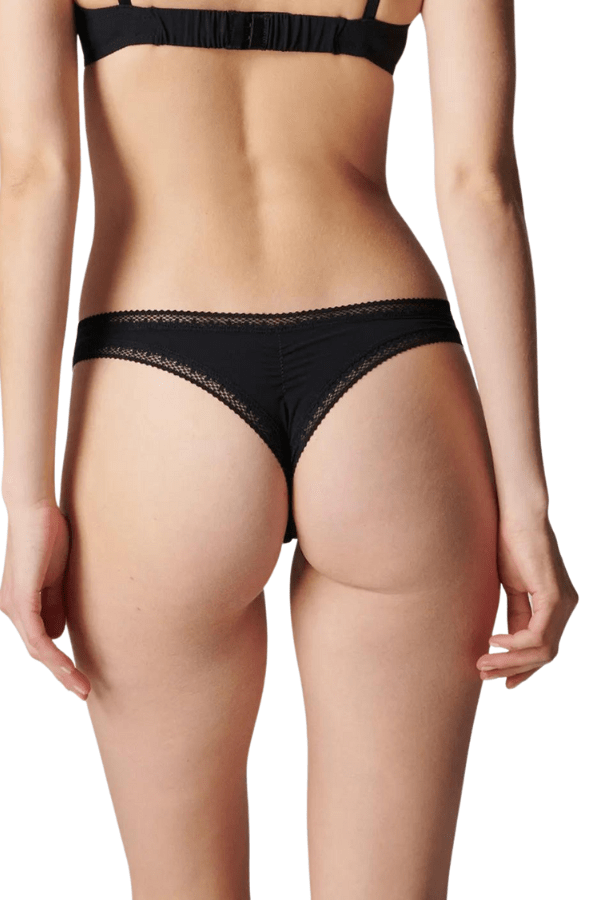 Simone Perele Thong Black / S Hortense Tanga - Black