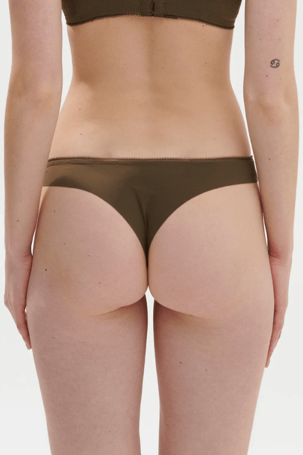 Simone Perele Thongs Amazone Tanga- Olive