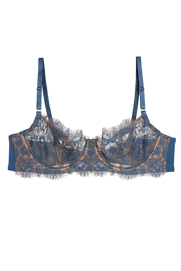 Entice Balconette Bra - Deep Sea - Chérie Amour