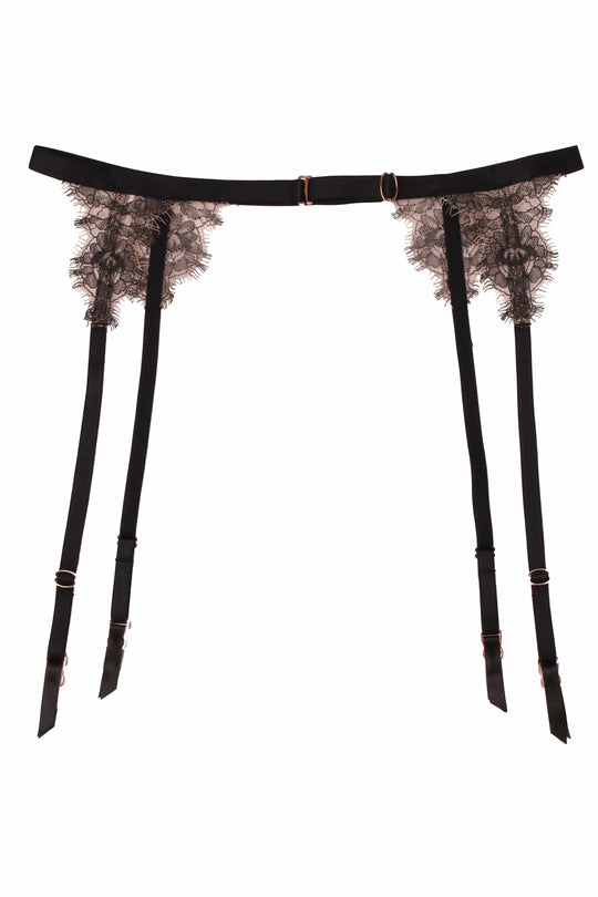 Entice Garter Belt - Black