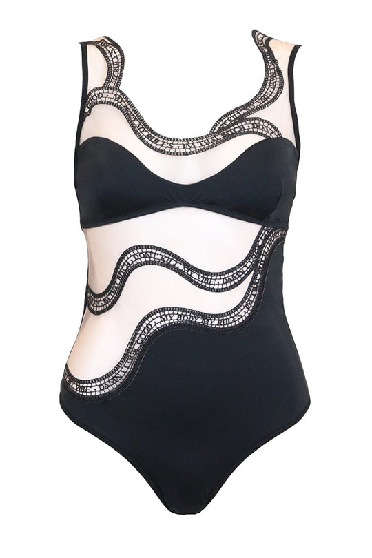 Manifesto Bodysuit- Black