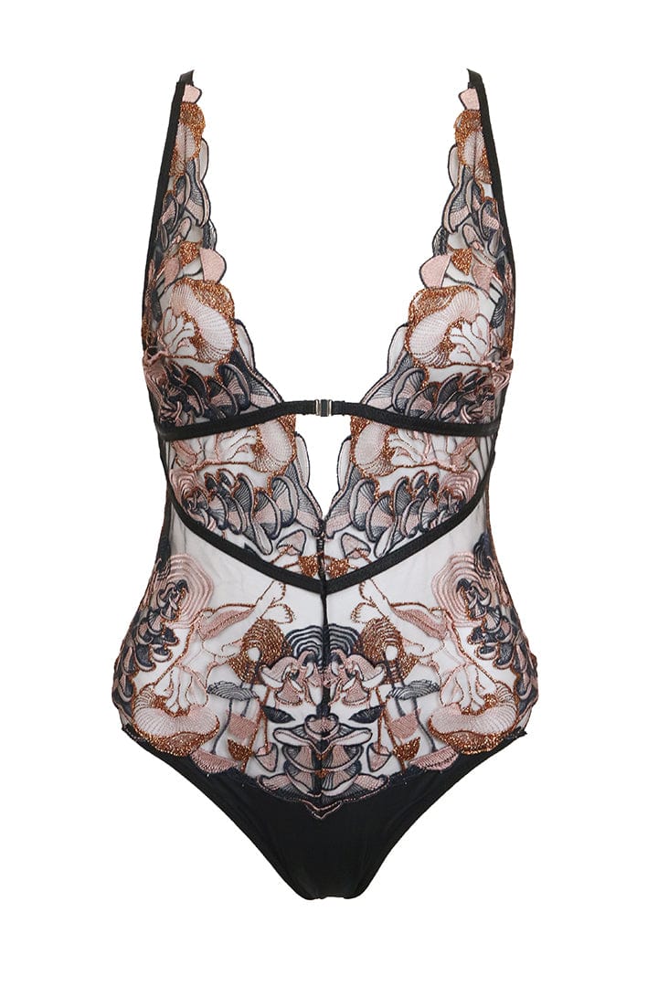 Thistle & Spire Kane Halter Lace Bodysuit