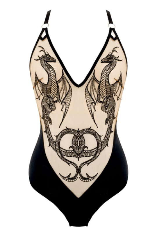 Dracona Bodysuit - Black