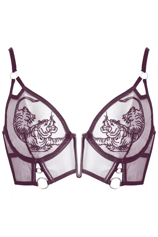 Tigris Bra - Purple