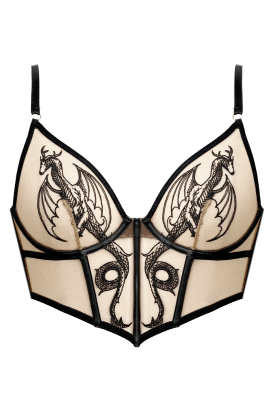 Dracona Bodice - Black