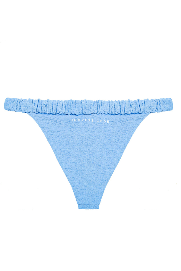 Undress Code Bikini Bottom Girlish Charm Bikini Bottom - Blue