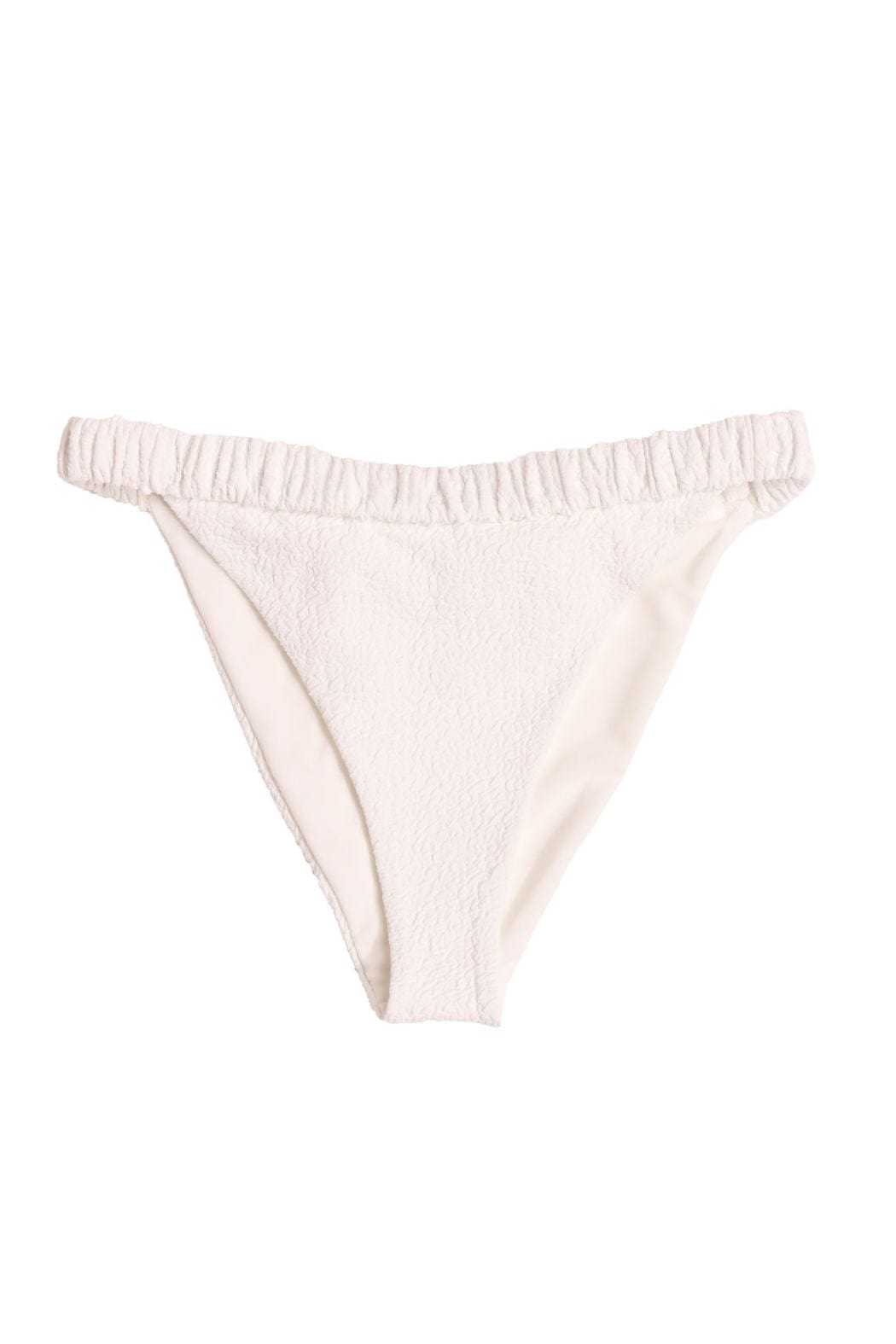 Undress Code Bikini Bottom Girlish Charm Bikini Bottom - White