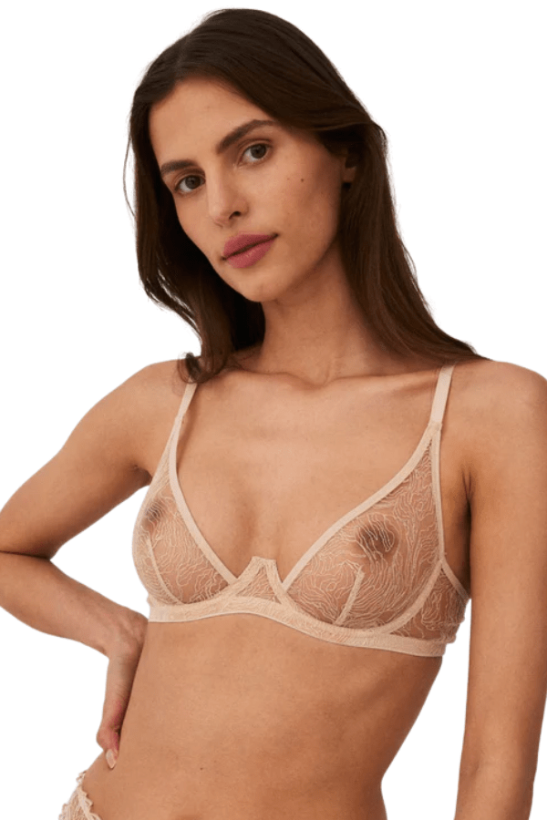 Undress Code Bralette Come Closer Bra - Nude