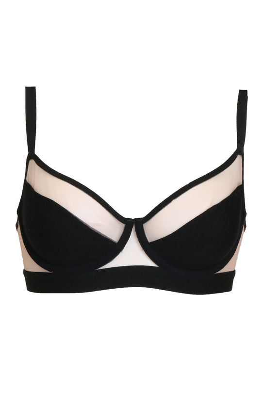 Something Classy Bra - Black
