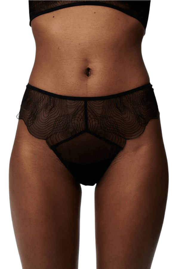 Undress Code Thong Bliss Thong - Black