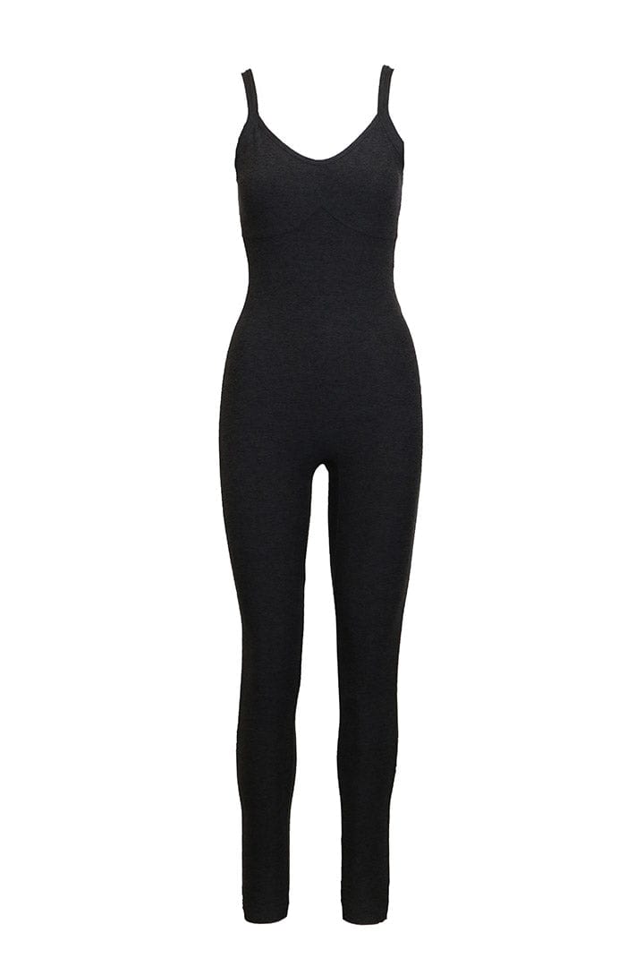 Year of Ours Activewear Heather Black / S The Jen Onesie - Heather Black