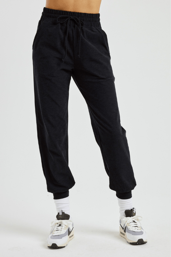 Year of Ours Activewear The L.A.X. Jogger - Heather Black
