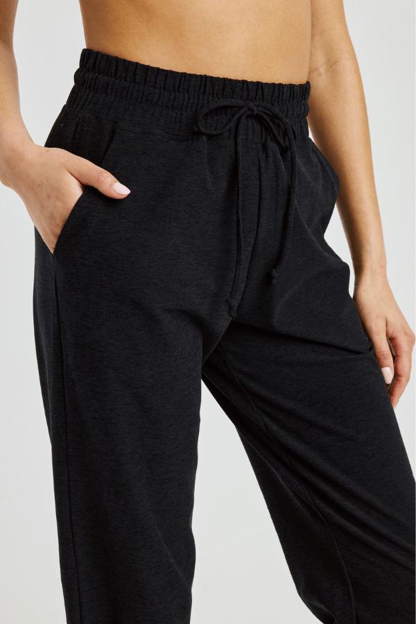 Year of Ours Activewear The L.A.X. Jogger - Heather Black