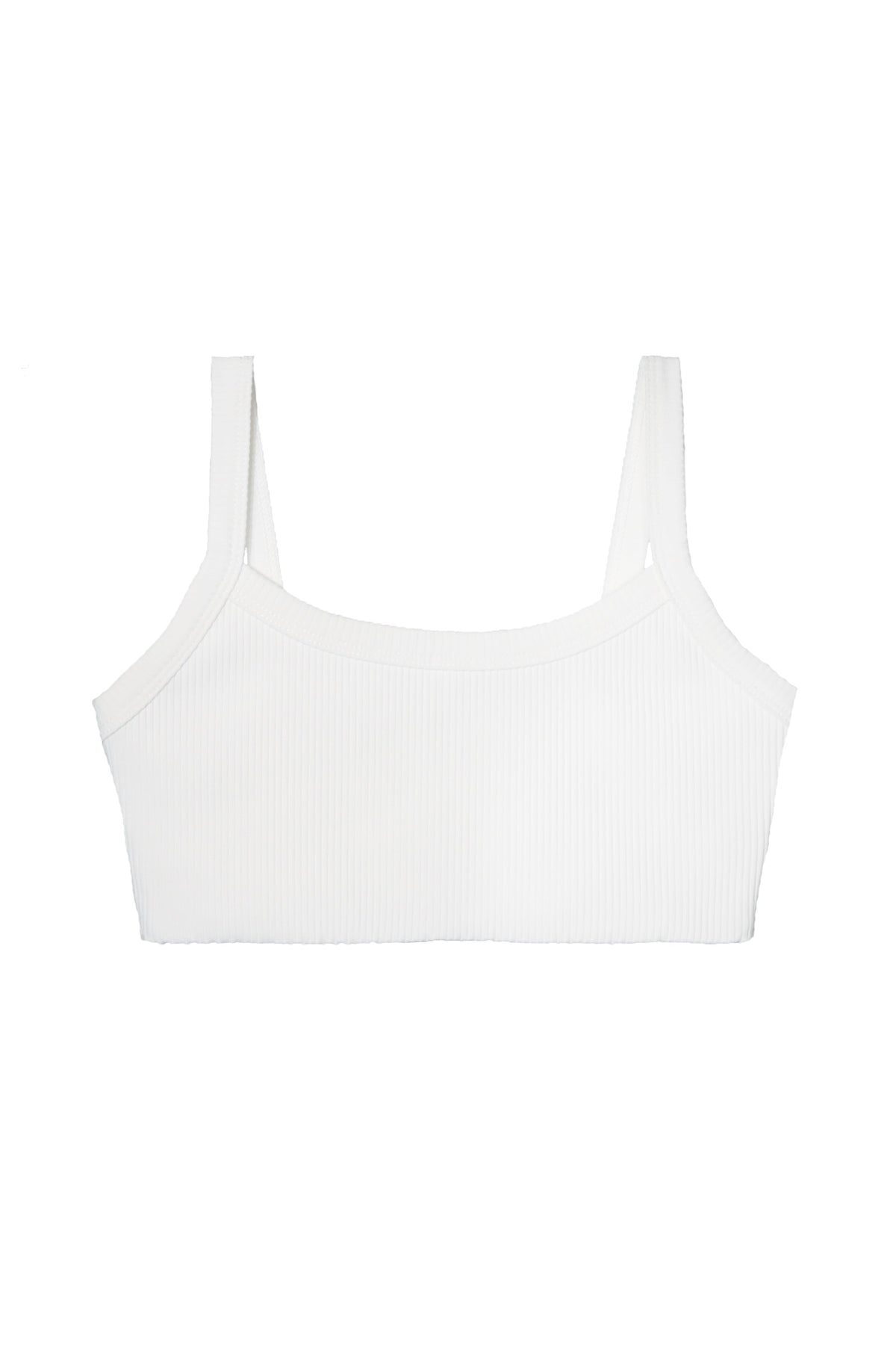 Year of Ours Activewear White / S Ribbed 2.0 Bralette- White