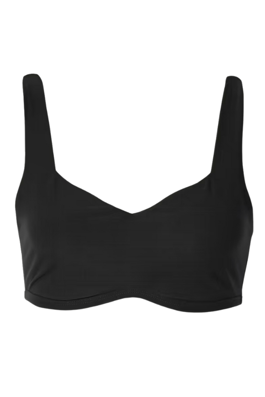 The Isadora Bra - Heather Black