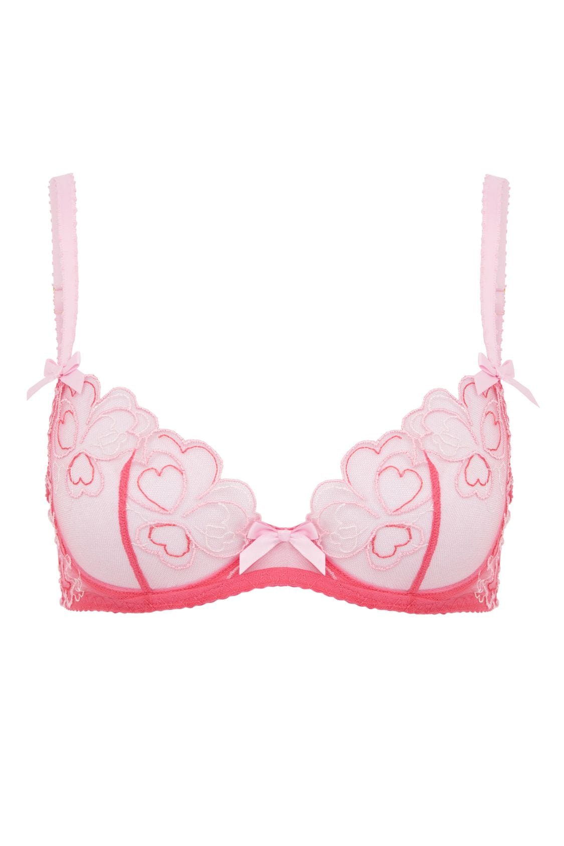 Agent Provocateur Bras Maysie Bra - Fuchsia/Baby Pink