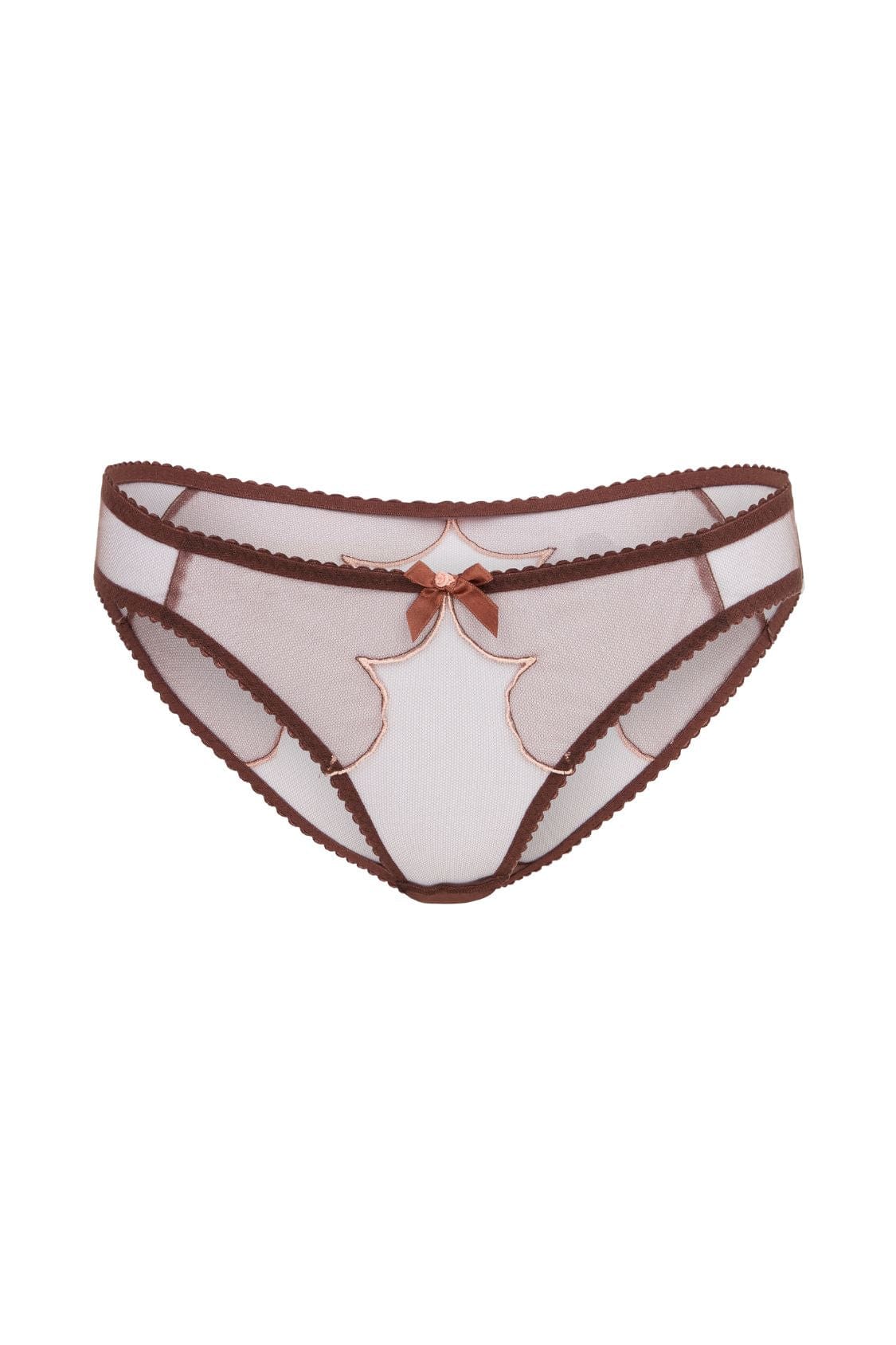 Agent Provocateur Brief Lorna Brief - Brown/Peach