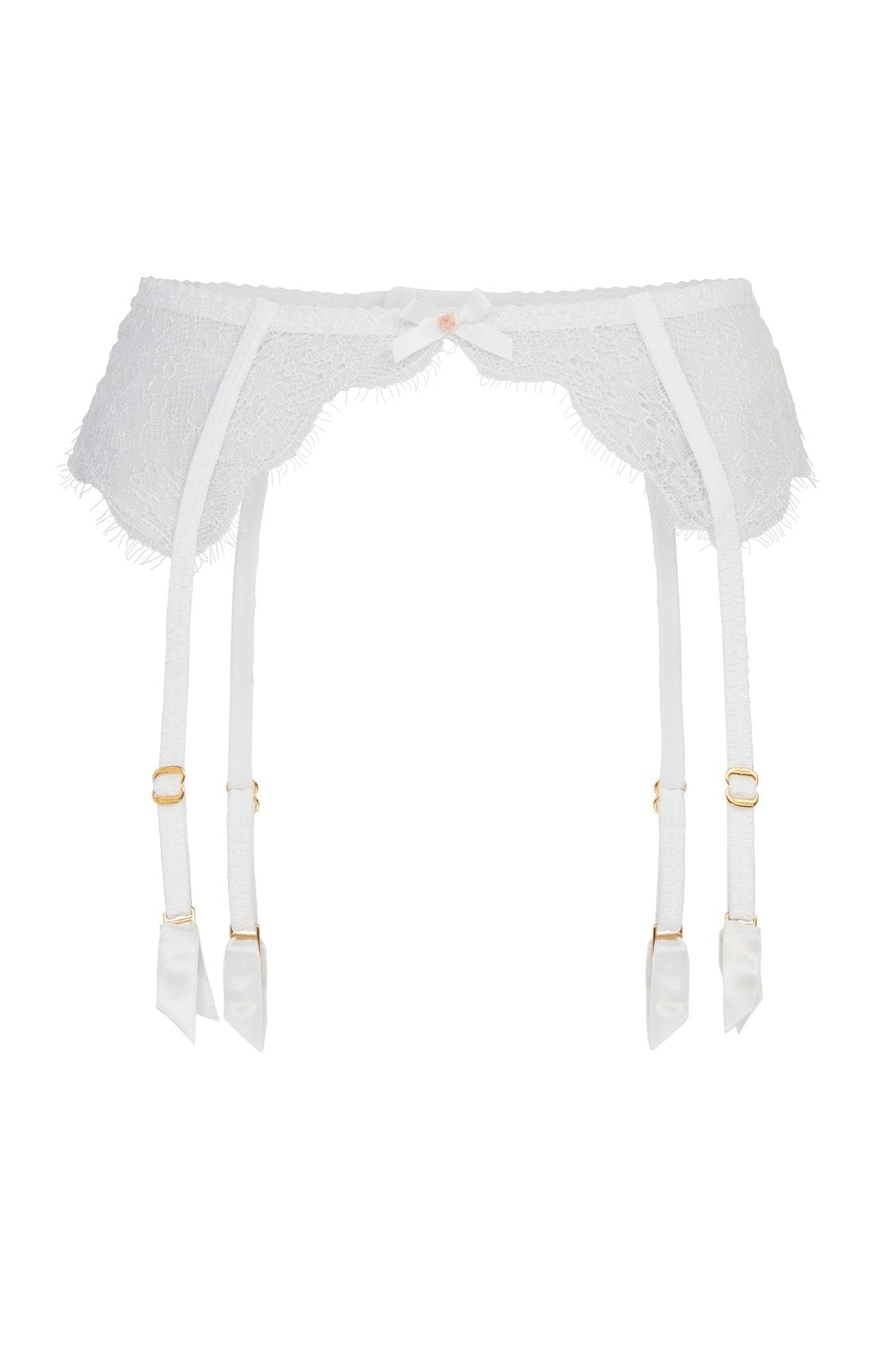 Agent Provocateur Garter Belt Lorna Lace Suspender - White