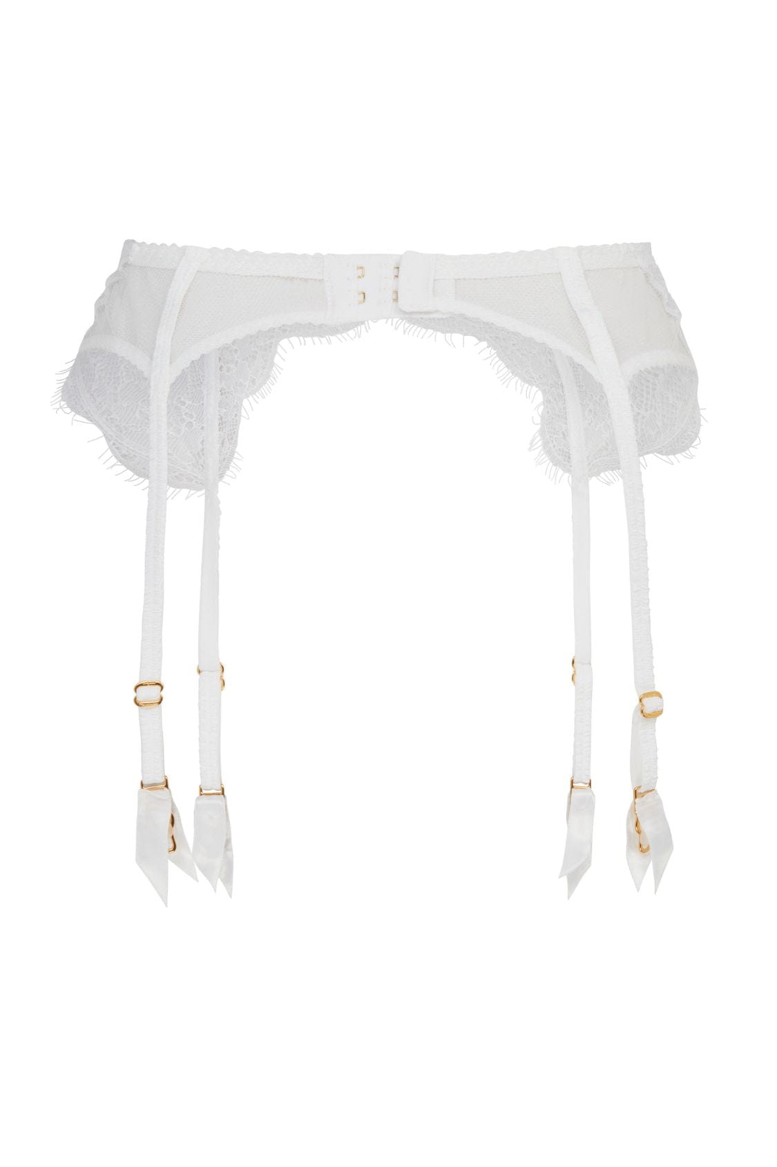 White clearance suspender belt