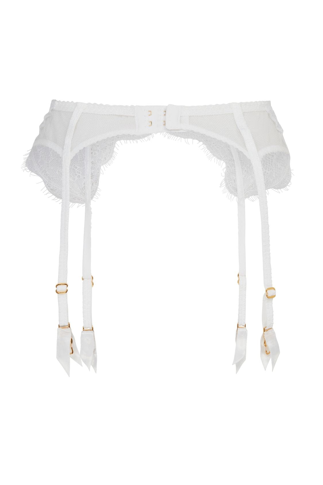 Agent Provocateur Garter Belt Lorna Lace Suspender - White