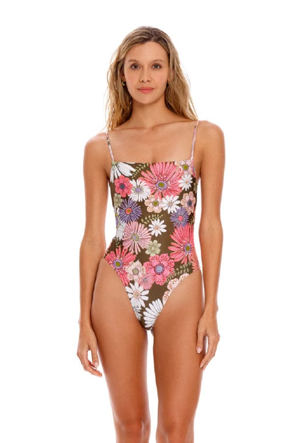 Agua Bendita Swimwear Java Drop / S Kali Handcrafted One Piece- Java Drop