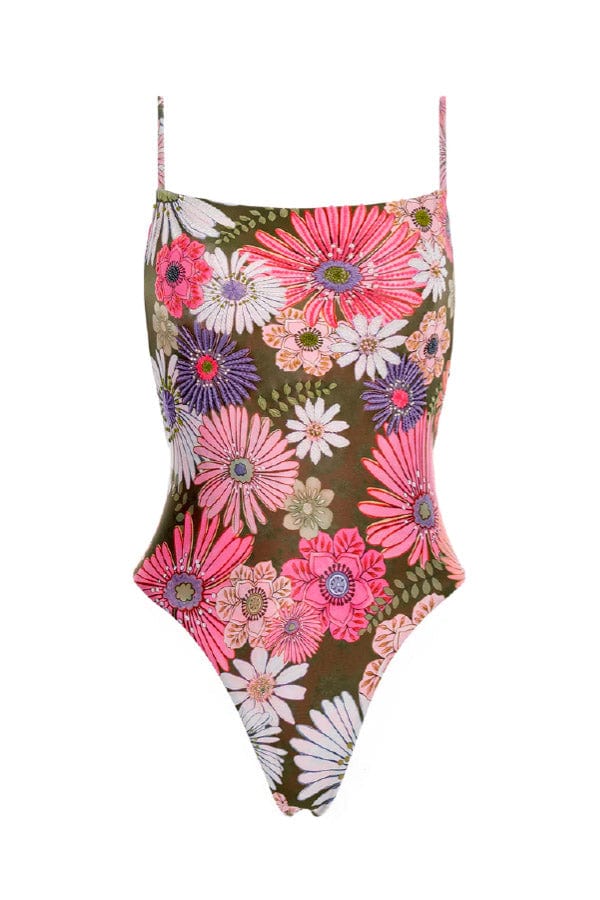 Agua Bendita Swimwear Kali Handcrafted One Piece- Java Drop