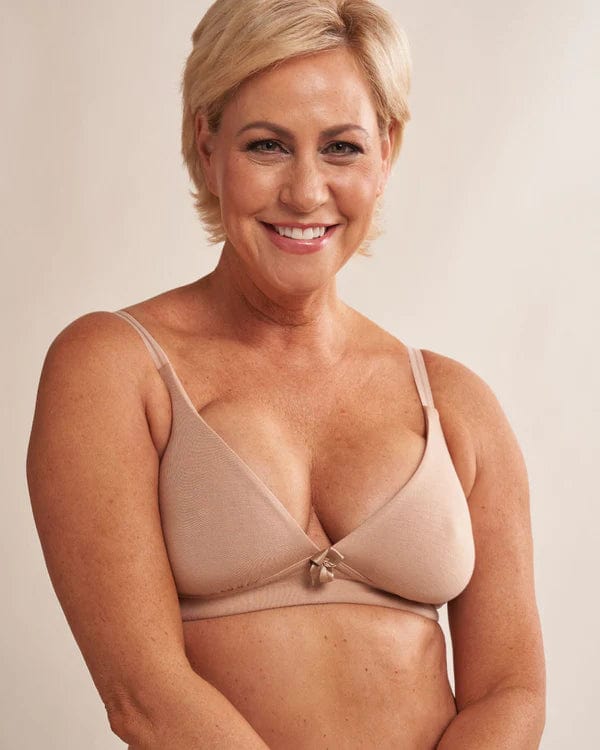 AnaOno Bras Black / L/36 Molly Plunge Bra - Sand