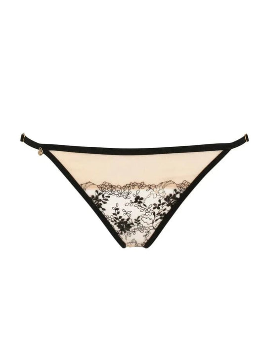 Après Minuit Open Panties- Black