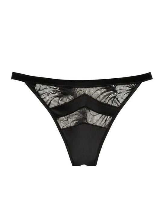 Broadway Night Open Panties- Black