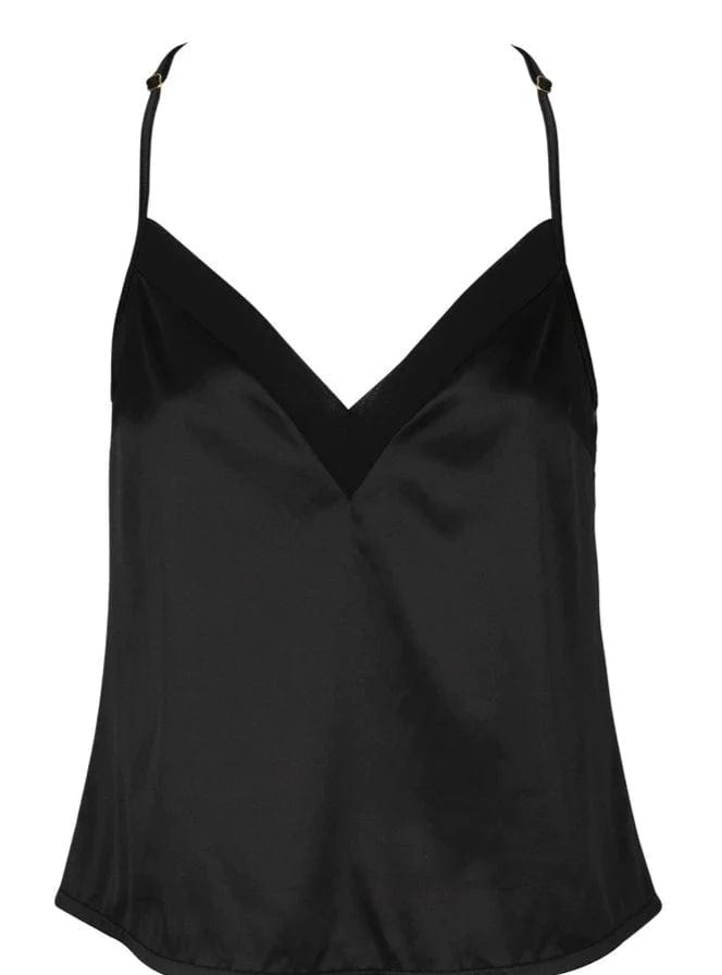 Atelier Amour Lingerie Night on Broadway Top- Black