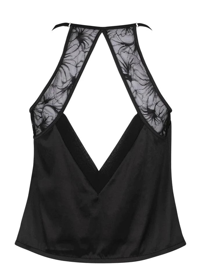 Atelier Amour Lingerie Night on Broadway Top- Black