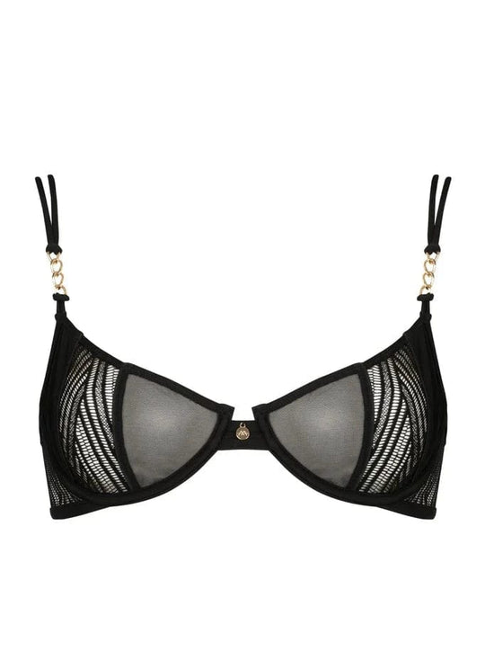 Onde Sensuelle Half-Cup- Black