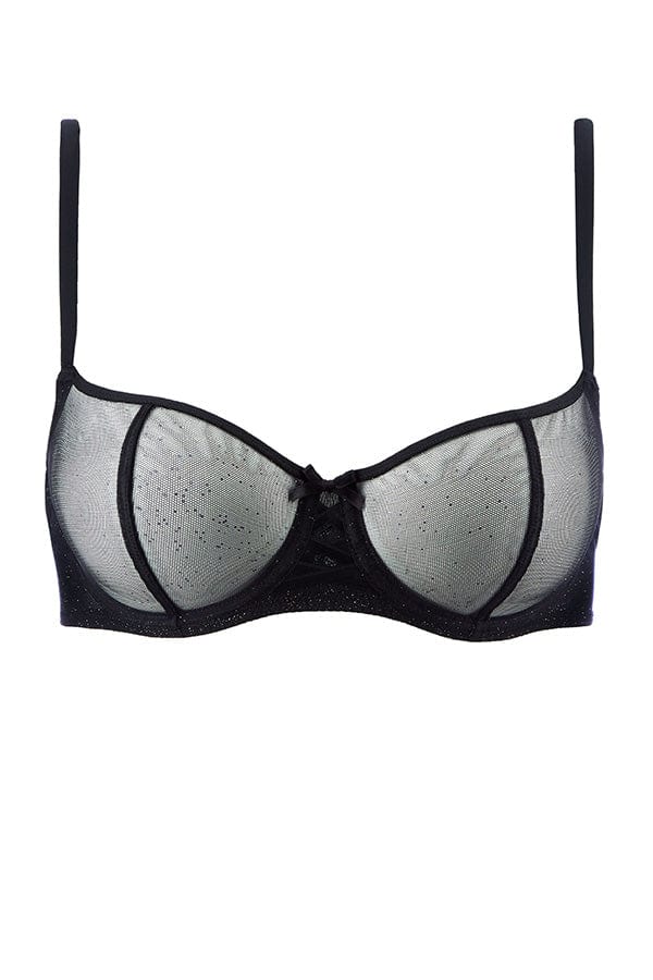 Aubade Bras Nudessence Half Cup Bra- Black