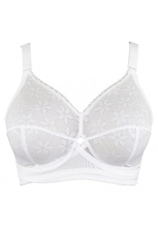 Classic Non-Wired Soft Support Bra - White