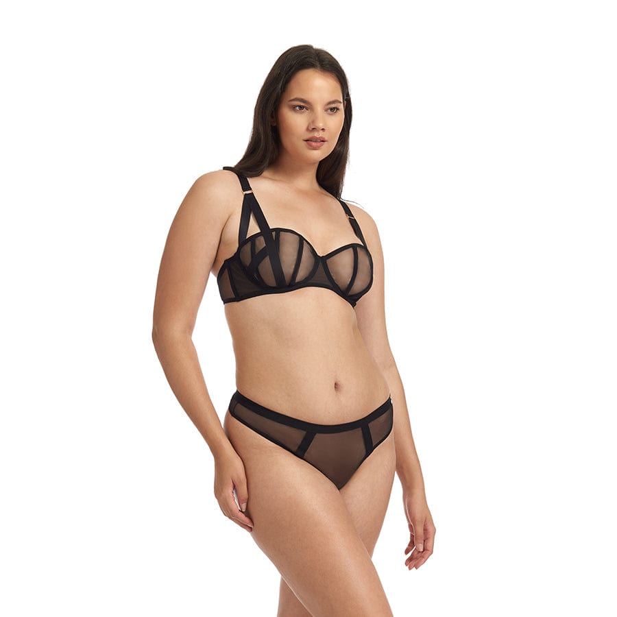 Bluebella Balcony Karolina Bra- Black