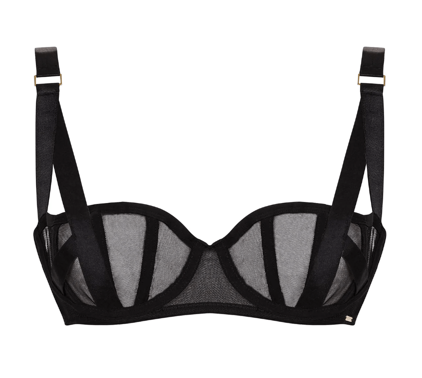 Bluebella Balcony Karolina Bra- Black