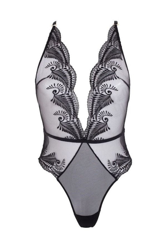 Rafaela Soft Bodysuit - Black