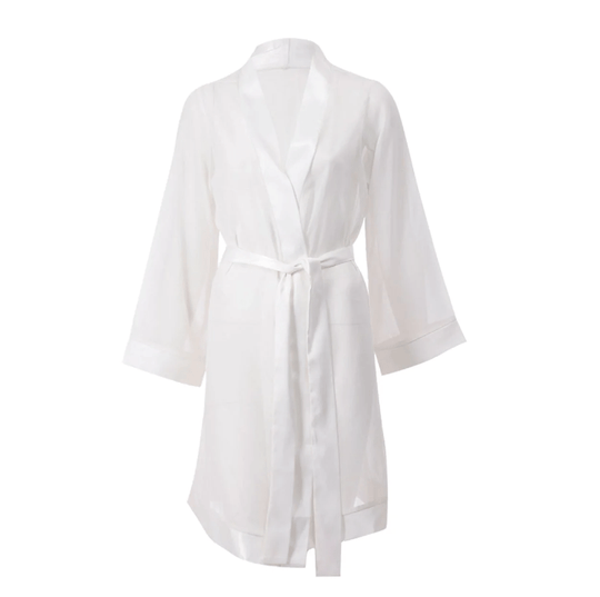 Chiffon Kimono - Ivory