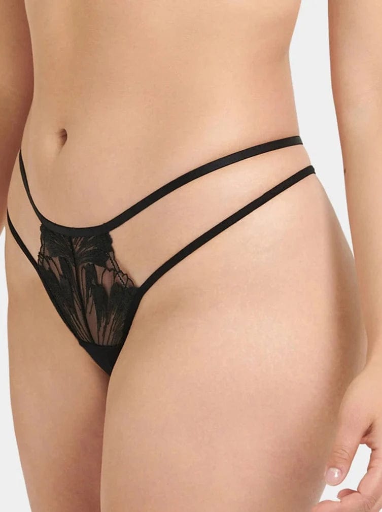 Bluebella Thongs Colette Thong- Black