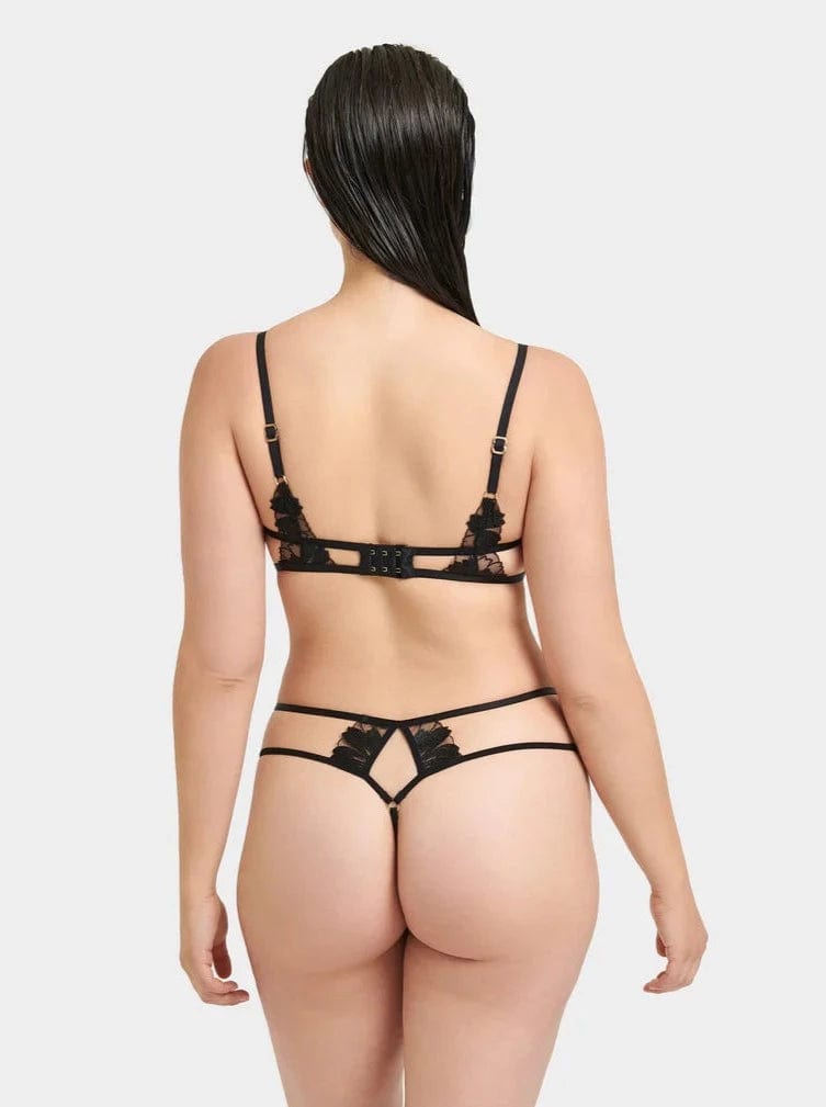 Bluebella Thongs Colette Thong- Black