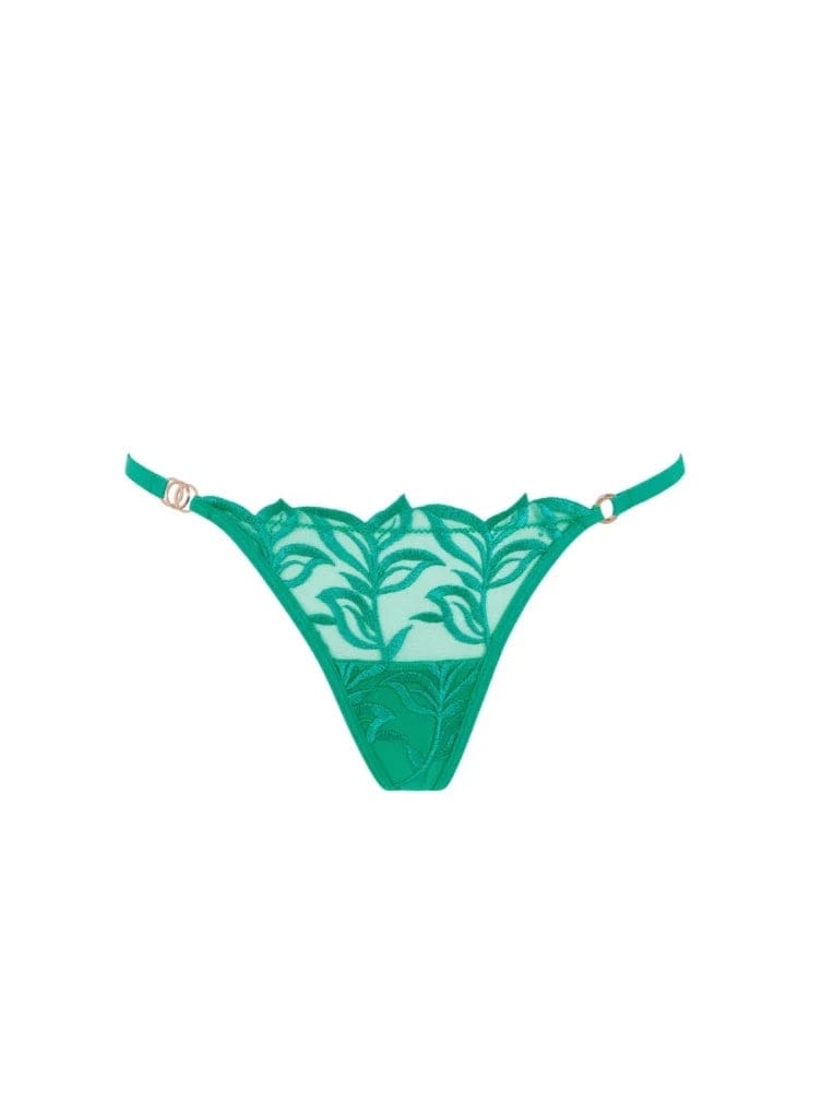 Bluebella Underwear Columbia Green / S Isadora Thong- Columbia Green
