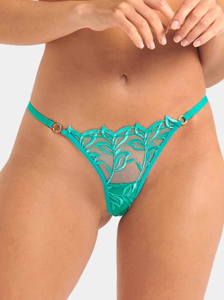 Bluebella Underwear Isadora Panty- Columbia Green