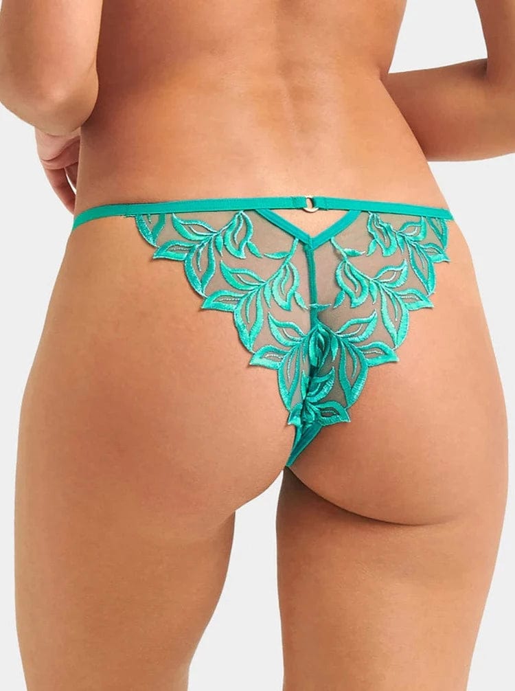 Bluebella Underwear Isadora Panty- Columbia Green