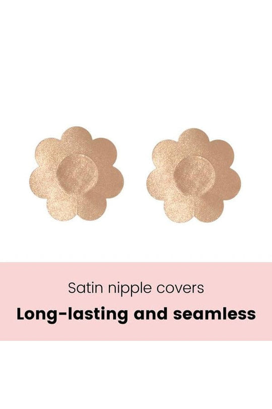 Satin Nipple Covers - Light
