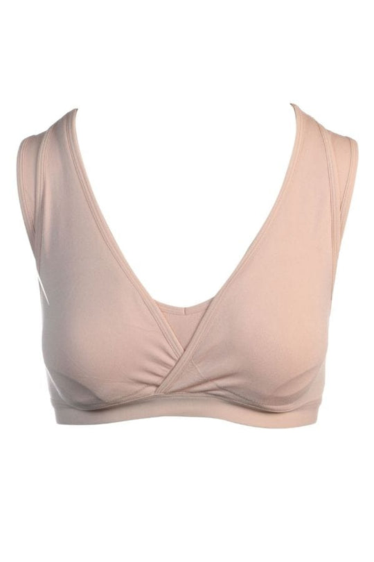 Lotus Hands-free Pumping & Nursing Bra - Blush