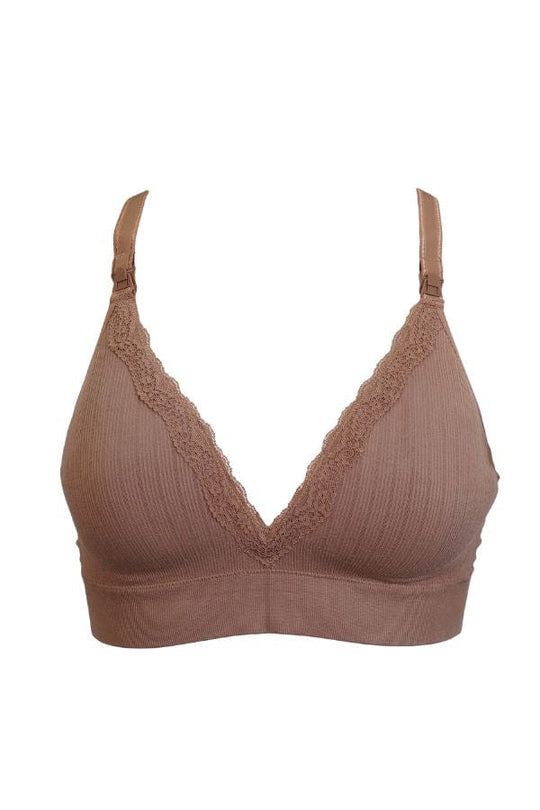 Tutti Frutti Nursing Bra - Mocha