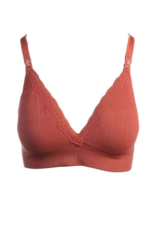 Tutti Frutti Nursing Bra - Rust
